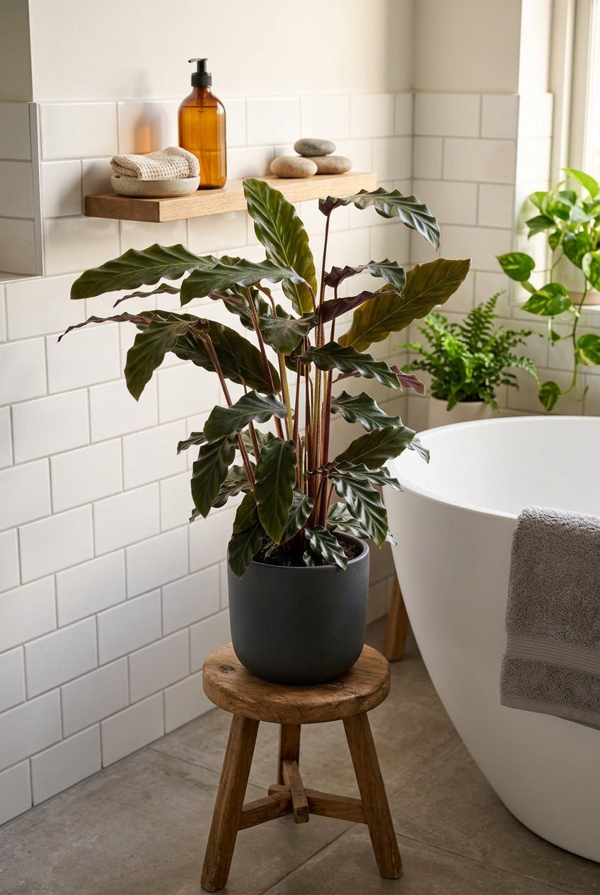 Calathea rufibarba (Calathea velours) — H55-60 cm | Pot Ø17 cm - Verdeia - 3