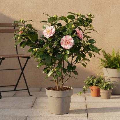 Camellia japonica ‘Bonomiana’ – Ø19cm – 65cm - Verdeia