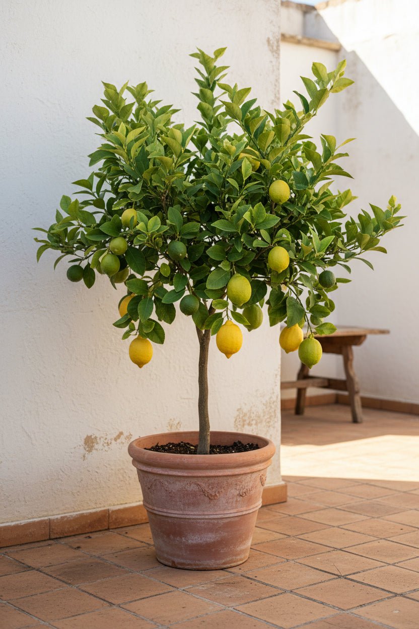 Citrus Lemon — Drzewko cytrynowe — Ø22 cm — H80 cm - Verdeia - 4