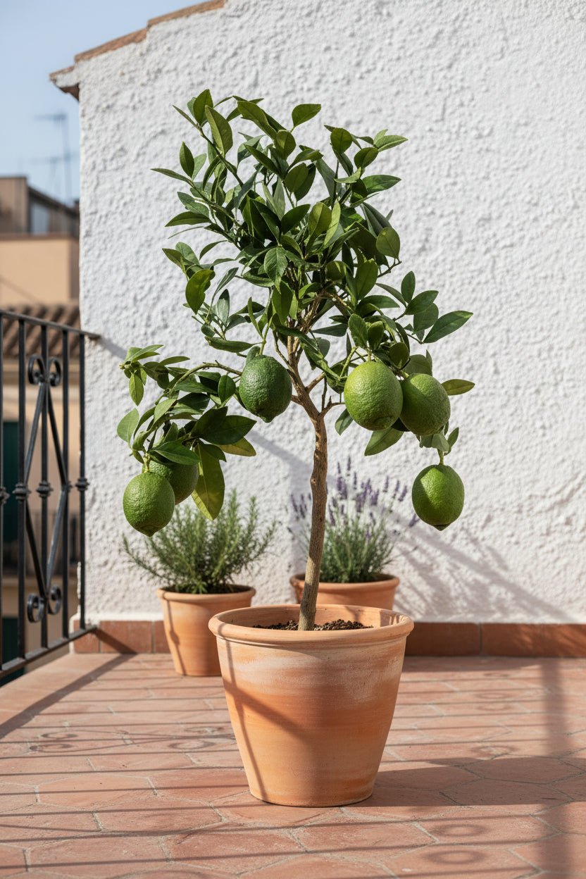 Citrus Lemon — Drzewko cytrynowe — Ø22 cm — H80 cm - Verdeia - 3