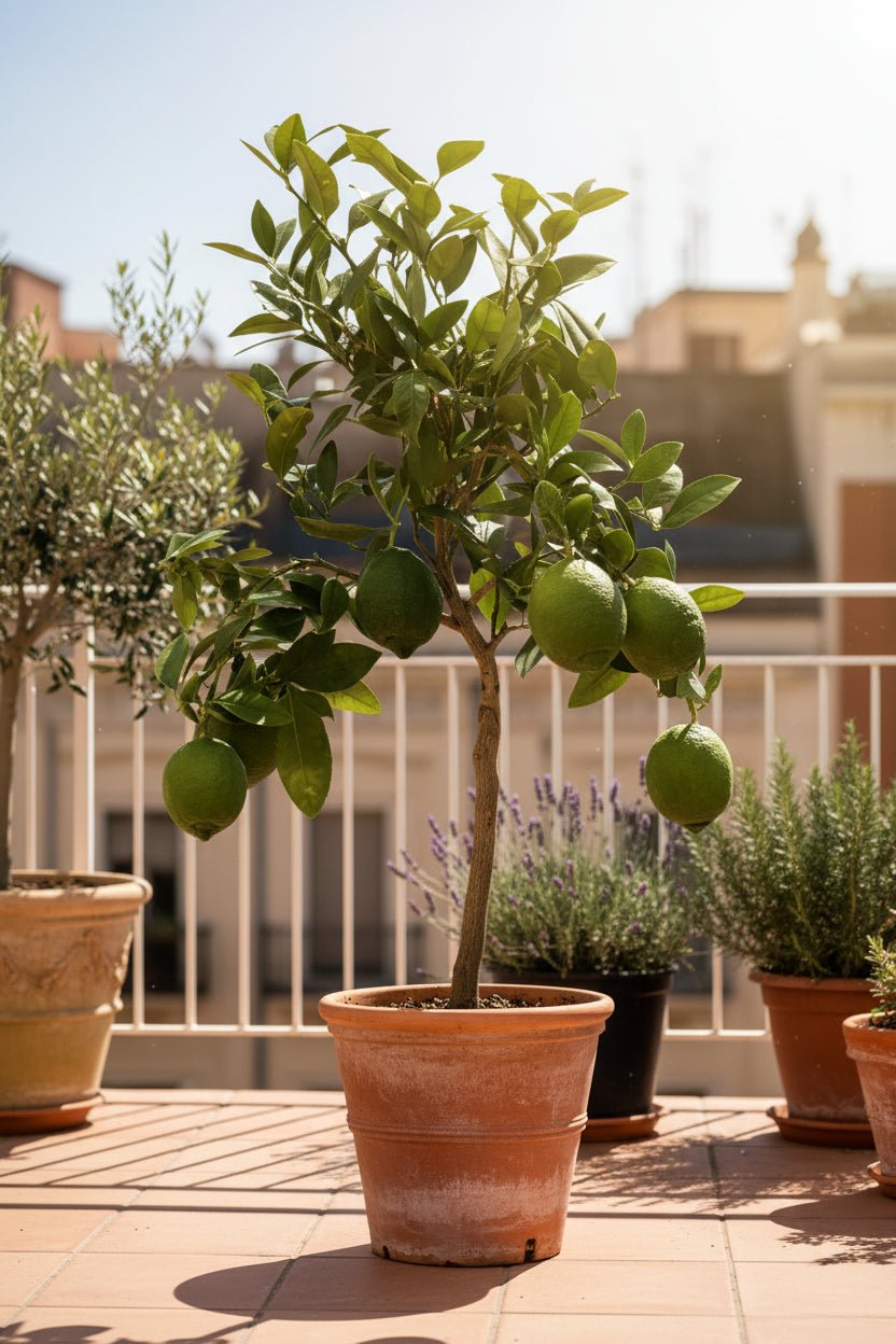 Citrus Lemon — Drzewko cytrynowe — Ø22 cm — H80 cm - Verdeia - 5