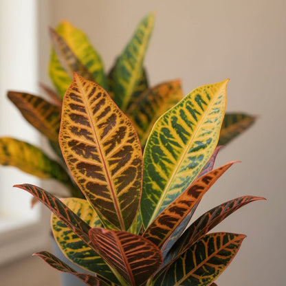 Codiaeum Petra – Croton coloré – Ø17cm – ↕45cm - Verdeia