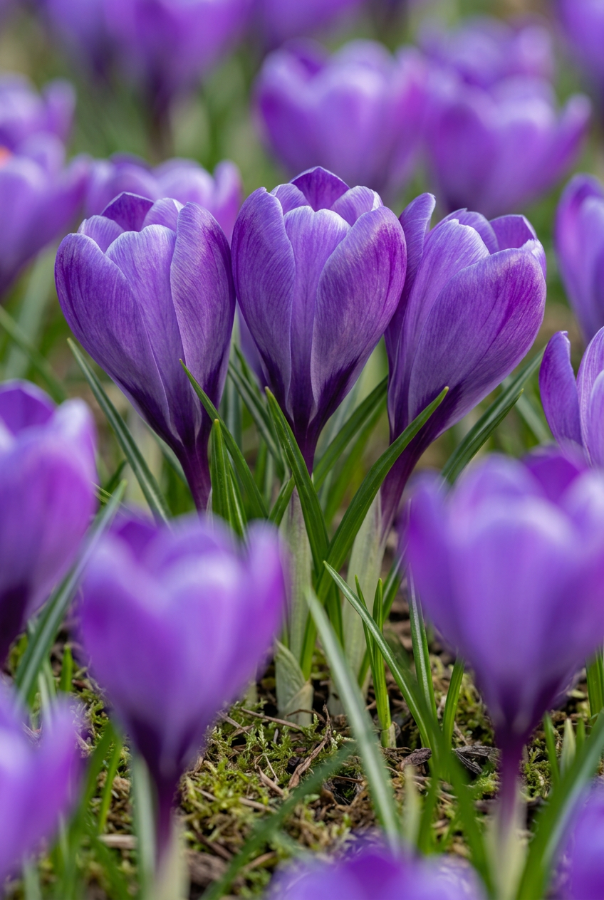 Crocus azul de flores grandes (Crocus vernus) — Bulbos calibre 7/8 - Verdeia - 1