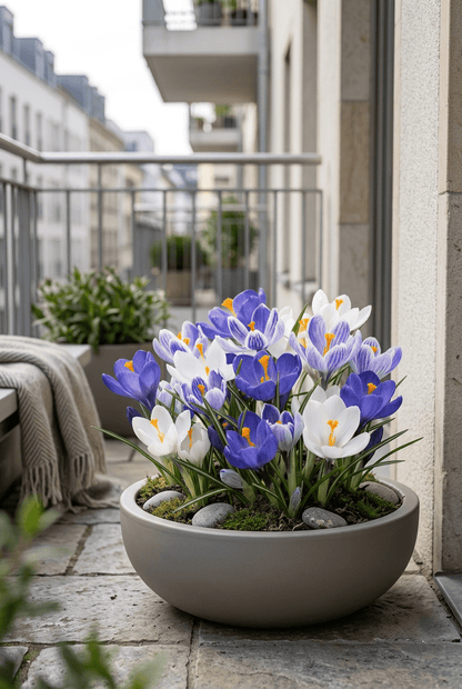 Mezcla de crocus azules y blancos (Crocus vernus) — Bulbos calibre 7/8 - Verdeia - 4