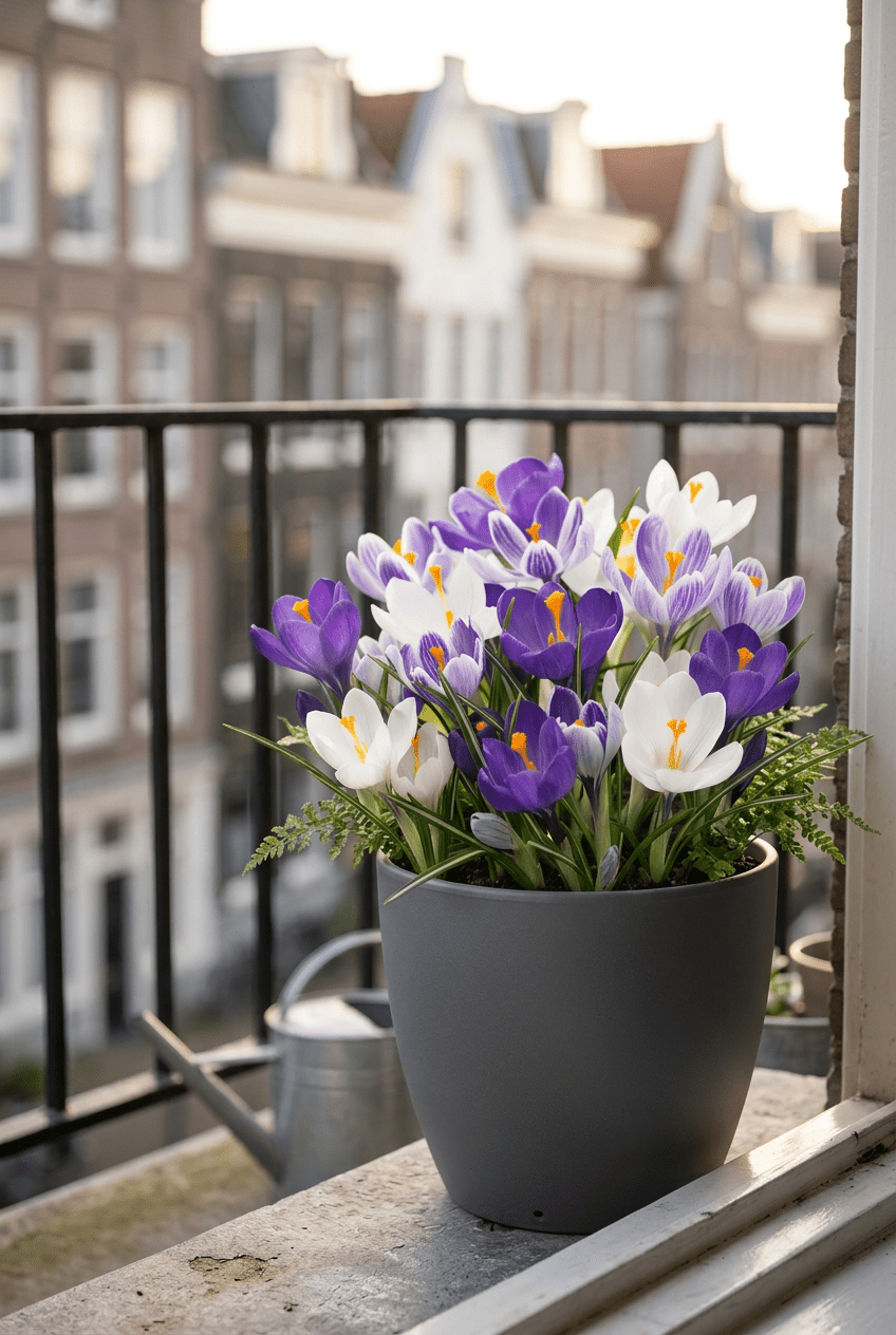 Mezcla de crocus azules y blancos (Crocus vernus) — Bulbos calibre 7/8 - Verdeia - 3