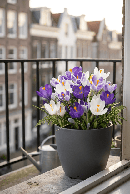 Mezcla de crocus azules y blancos (Crocus vernus) — Bulbos calibre 7/8 - Verdeia - 3