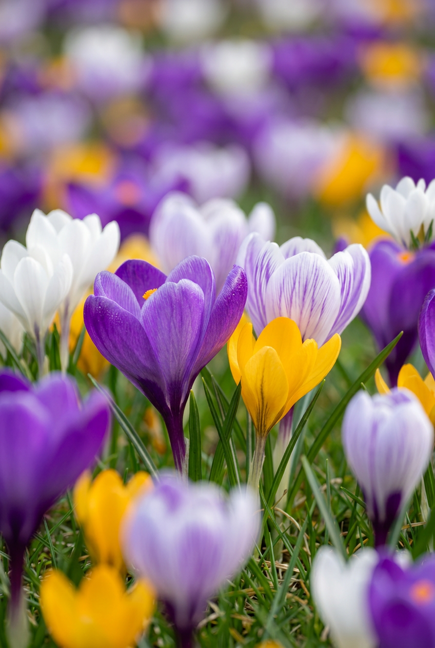 Mezcla de crocus botánicos (Crocus Species Mix) — Bulbos calibre 5/6 - Verdeia - 1