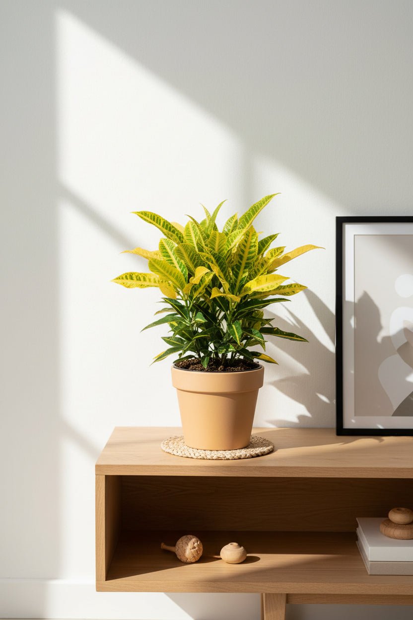 Croton Sunny Star — Codiaeum — Ø12 cm — H30 cm - Verdeia - 4