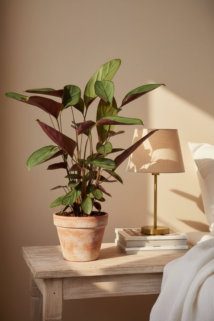 Ctenanthe setosa (Stříbrný paví list) — H60 cm | Květináč Ø17 cm - Verdeia - 5