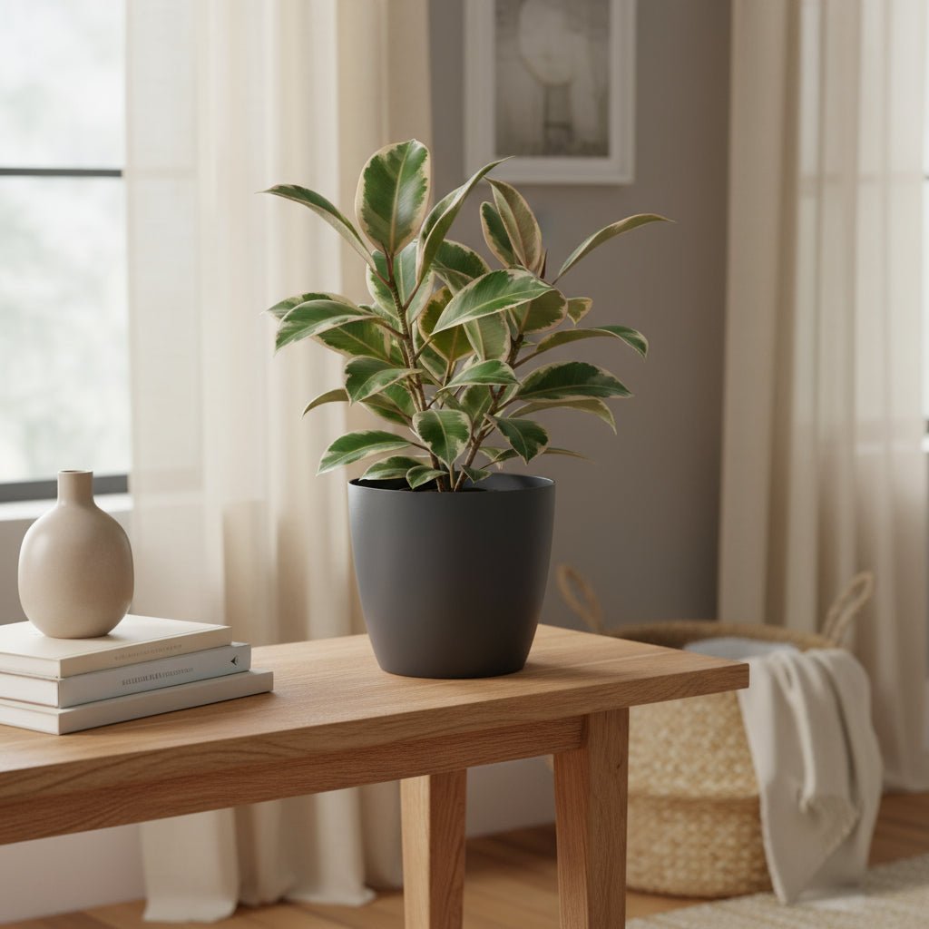 ELHO Brussels Rond – Cache - pot anthracite - Verdeia