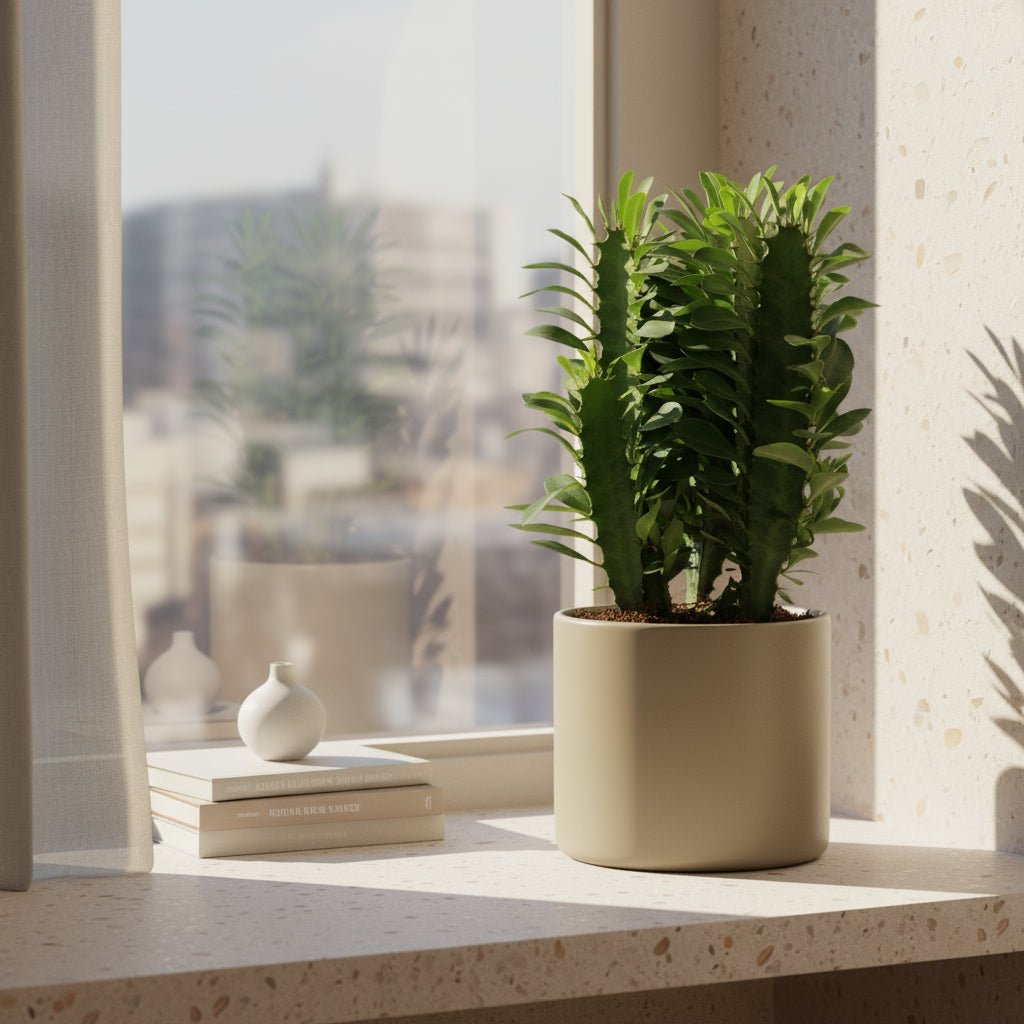 Euphorbia trigona — Ø12 cm — H40 cm - Verdeia