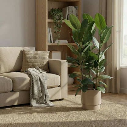 Ficus Audrey – 3 tallos – Ø27 cm – H105 cm - Verdeia - 3