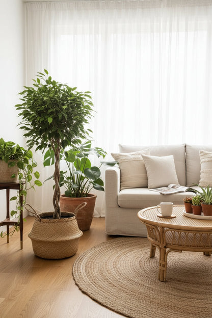 Ficus Benjamina Exótica (Ficus llorón) — H120 cm | Maceta Ø27 cm - Verdeia - 4