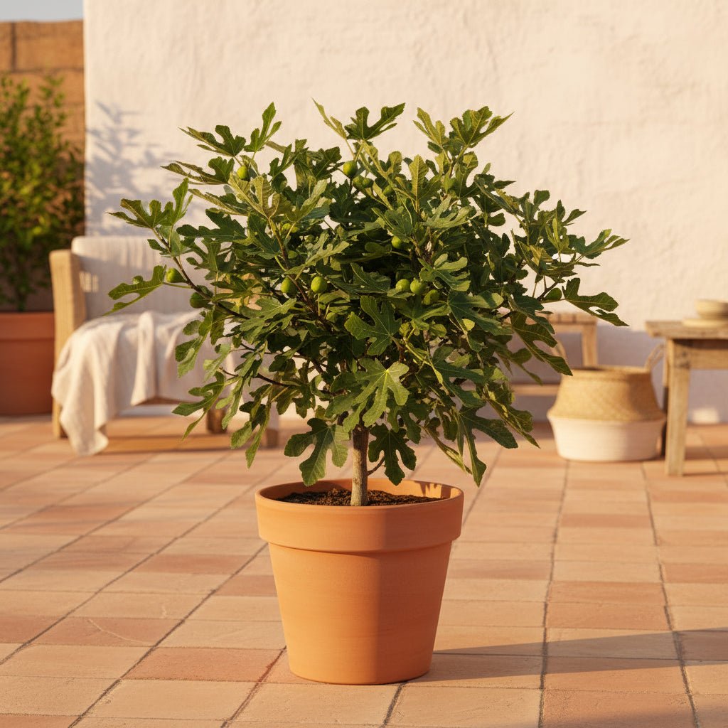 Ficus carica ‘Little Miss Figgy’ Bio - Figuier nain - 23 x 50 cm - Verdeia