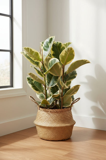 Ficus Elastica Tineke (Caoutchouc panaché) - Verdeia - 8