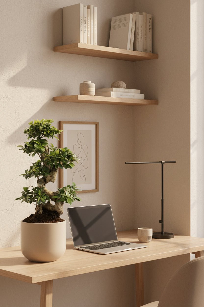 Ficus ginseng (Bonsái de interior) — H70 cm | Maceta Ø27 cm - Verdeia - 4