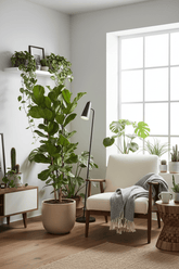 Ficus Lyrata buissonnant H150 cm | Pot Ø27 cm - Verdeia - 4