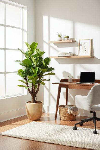 Ficus lyrata větvený (Interiérový fíkovník lyra) - Verdeia - 12