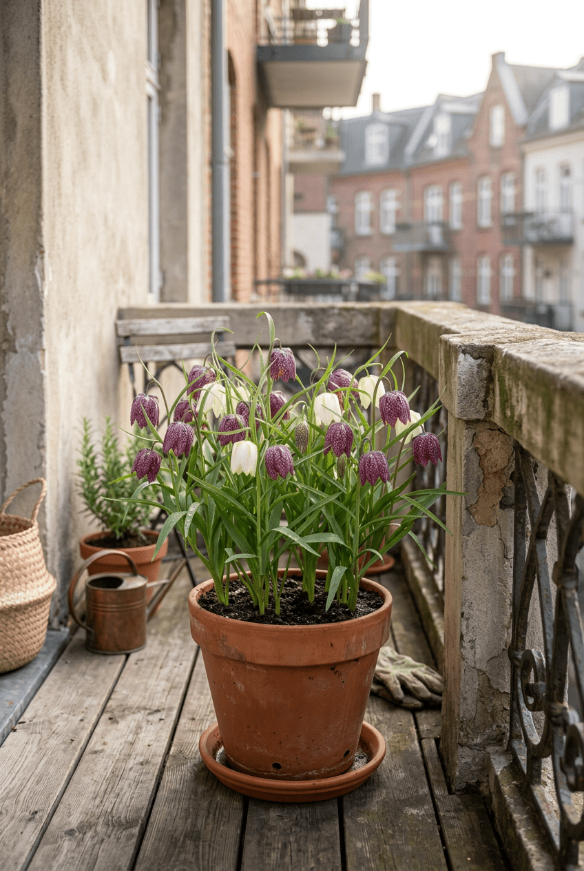 Fritilaria ajedrezada, mezcla de colores (Fritillaria meleagris) — Bulbos calibre 6/7 - Verdeia - 4