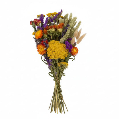 Gran ramo campestre seco Tonos cálidos - H60 cm - Verdeia - 2