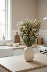 Grand bouquet champêtre séché Tons naturels - H60 cm - Verdeia - 5