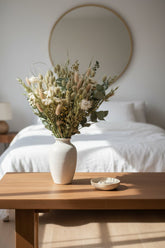 Grand bouquet champêtre séché Tons naturels - H60 cm - Verdeia - 3