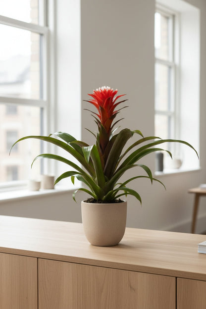 Guzmania Hope - Ø12cm - H40cm - Verdeia - 3