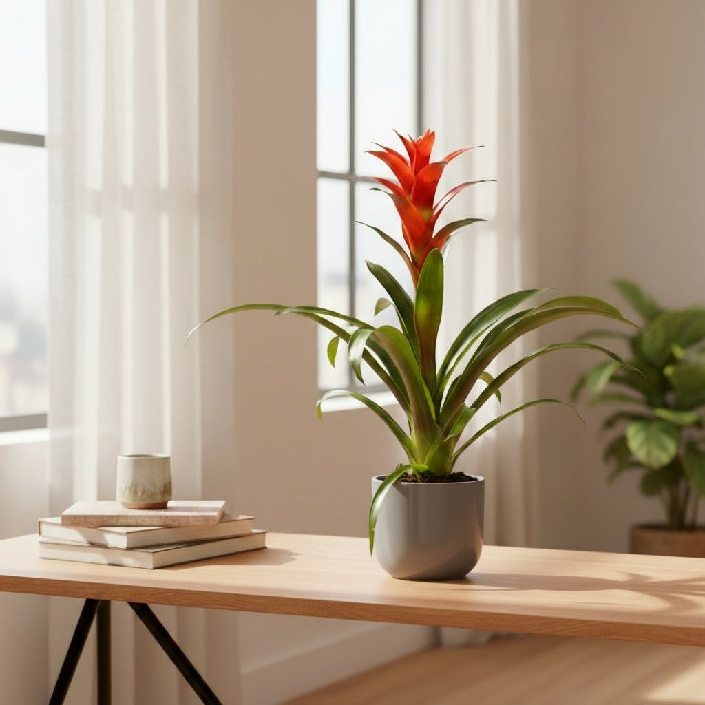 Guzmania Ostara - Ø12cm - H45cm - Verdeia - 3