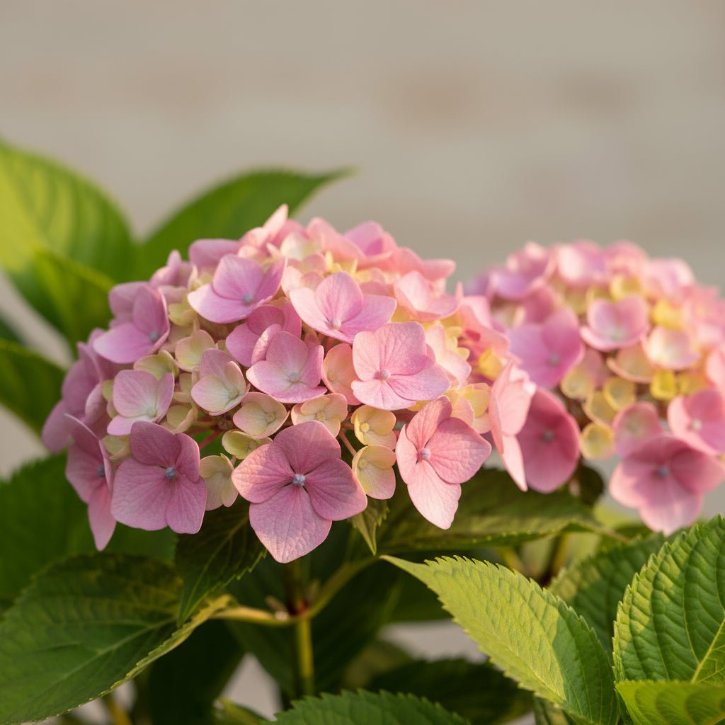 Hortensja krzewiasta ‘Pink Annabelle’ – Różowa hortensja kulista – D19 × H30 cm – Verdeia – 1