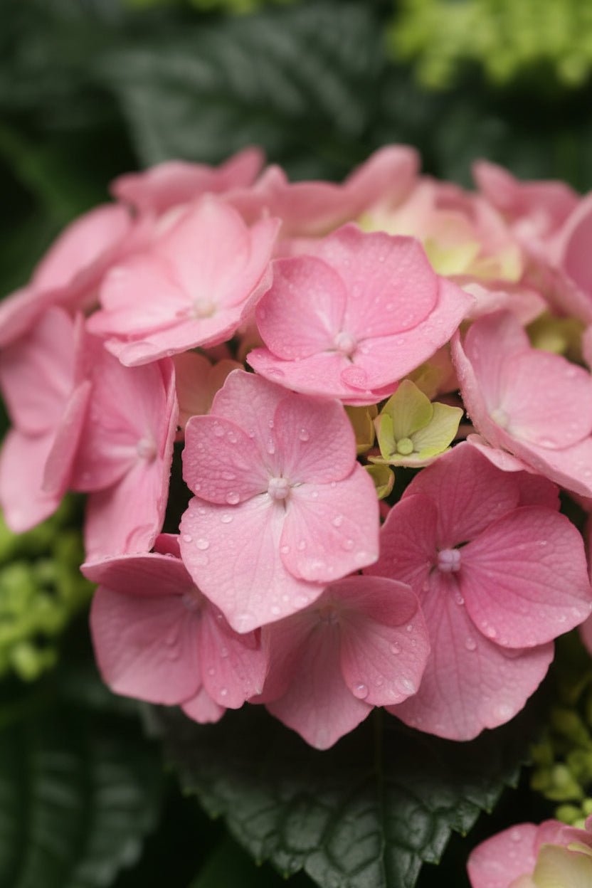Hydrangea Early Rosa (Hortensia rose) - H45 cm | Pot Ø23 cm - Verdeia - 2