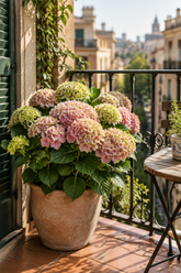 Hydrangea macrophylla Magical® Jewel Pink (Hortensia à fleurs changeantes) — H55 cm | Pot Ø23 cm - Verdeia - 5