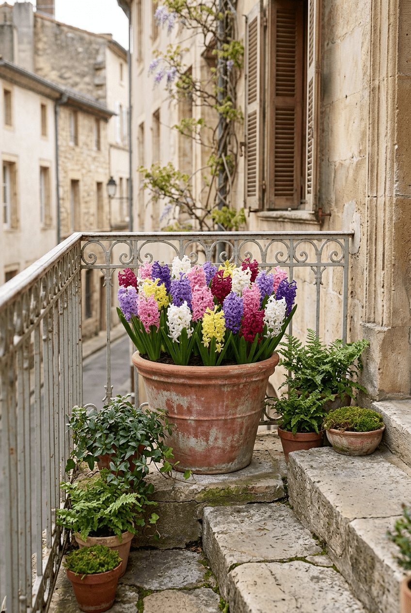 Jacinto de jardín, mezcla de colores (Hyacinthus orientalis) — Bulbos calibre 14/15 - Verdeia - 4