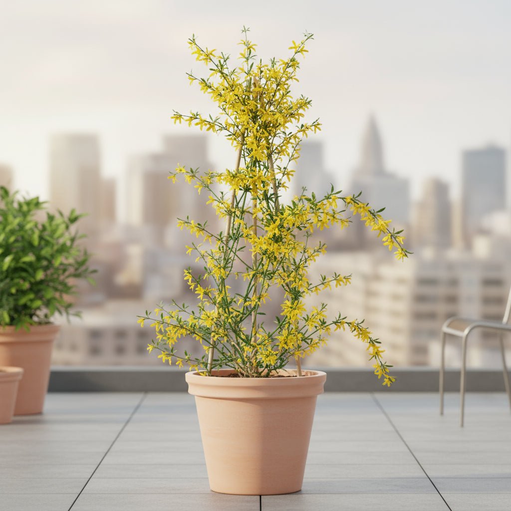 Jasminum nudiflorum – Jasmin d’hiver – D15cm x H65cm - Verdeia