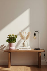 Kalanchoe rosa — Ø12 x A27 cm — Listo para colocar — Cerámica rosa - Verdeia - 4