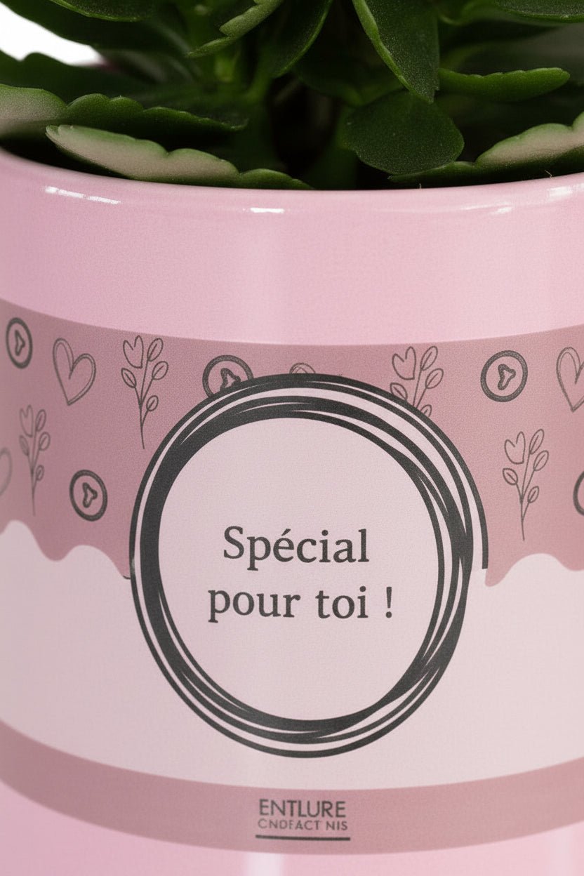 Kalanchoé rose &