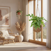 Kokodama Monstera Minima – Planta colgante tropical – D15 x A25 cm - Verdeia - 3