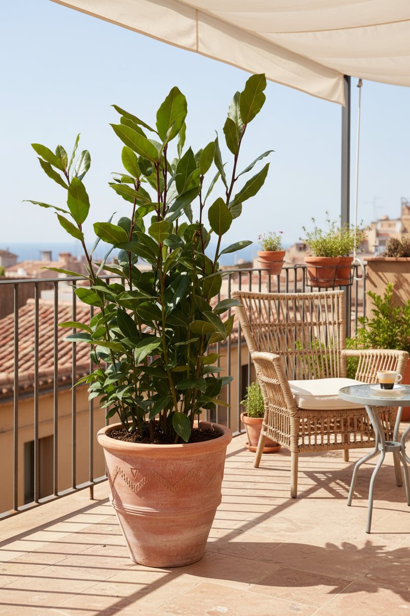 Laurus nobilis — Laurel noble en tallo - D14 X H35 cm - Verdeia - 5