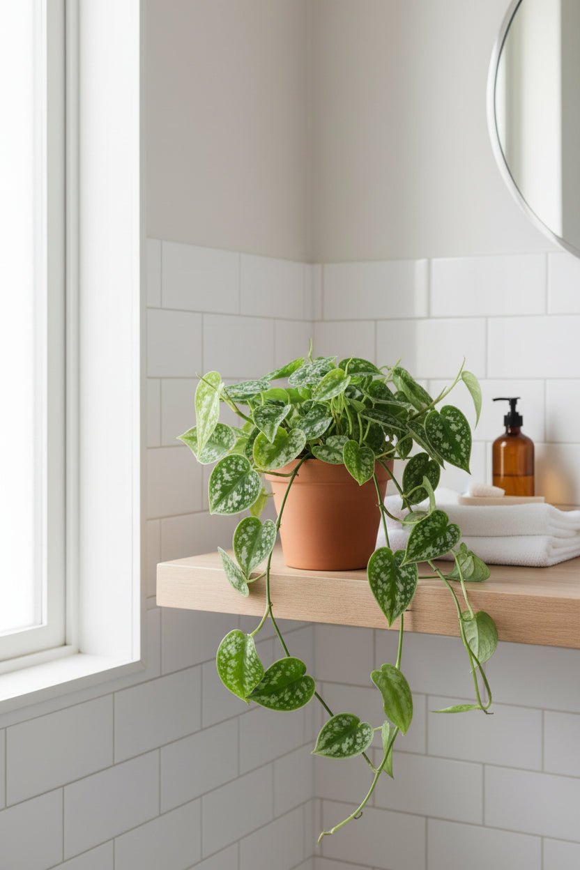 Liana satinada — Scindapsus pictus &