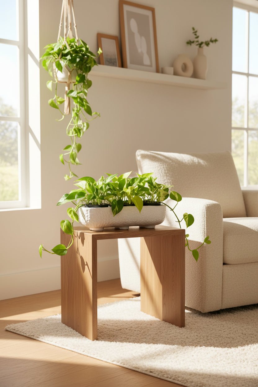 Lot overraskelse — 6 Epipremnum (Guldpothos) - H15 cm | Potte Ø12 cm - Verdeia - 6