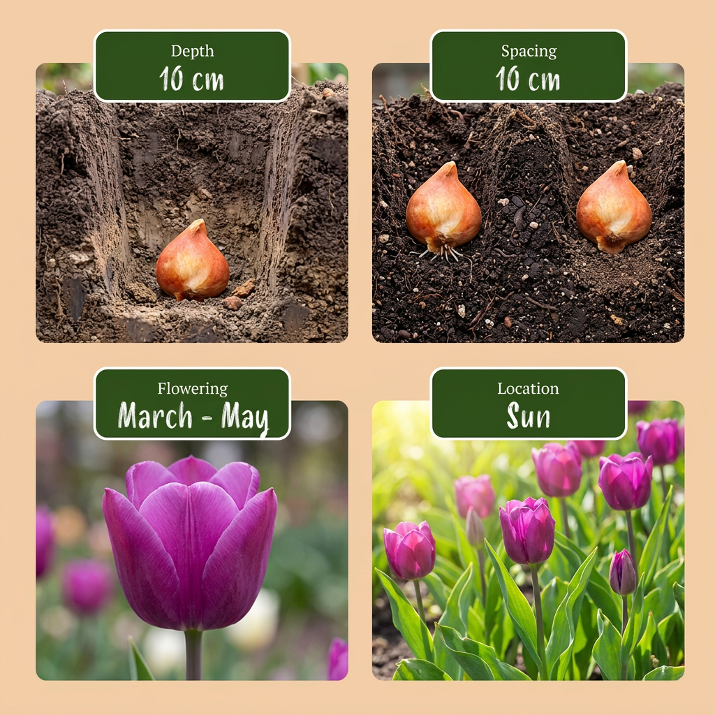 Multicolour spring bulb mix — Bulbs, size 10/12 - Verdeia - 6