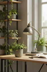 Mini maceta - maceta de cerámica con relieve verde — Ø7 cm - Verdeia - 5