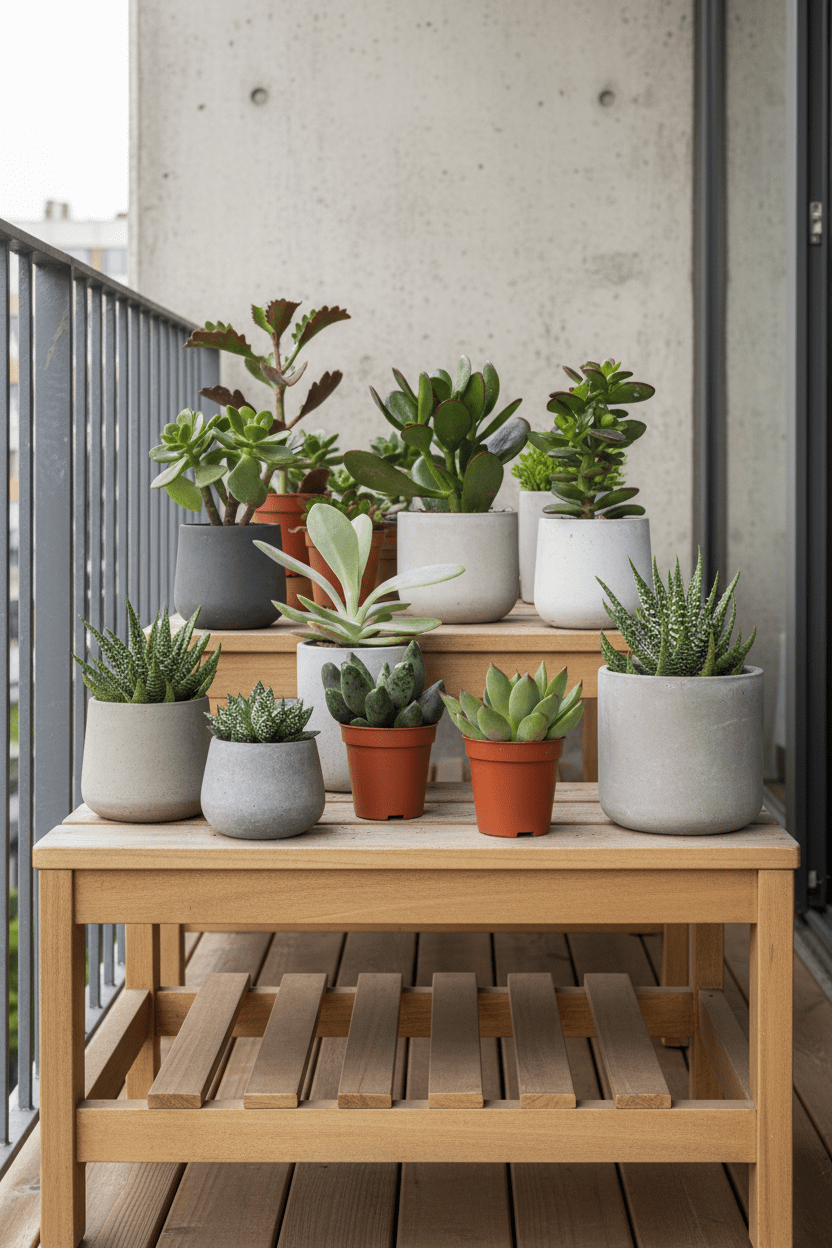 Mezcla de 10 suculentas — Plantas crasas surtidas — Ø5,5 cm — H7 cm - Verdeia - 6