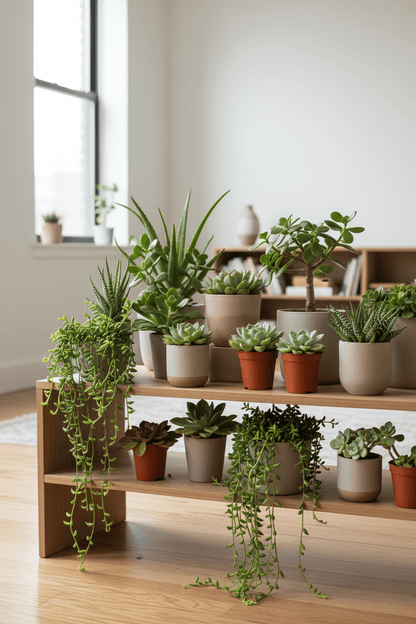 Mix of 20 Succulents — Succulent plants — Ø5.5 cm — H7 cm - Verdeia - 4