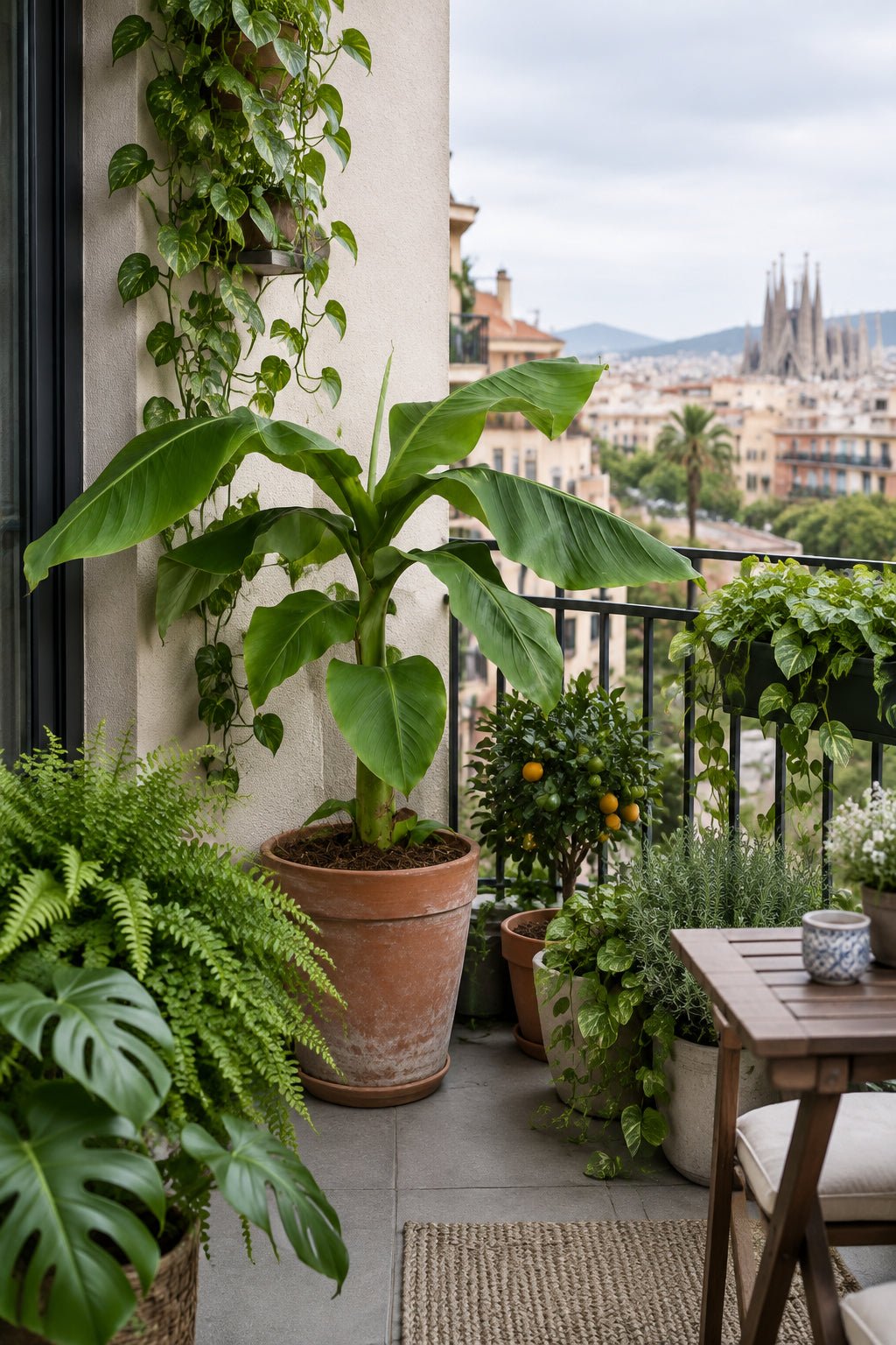 Musa basjoo (Bananier rustique) — H70-90 cm | Pot Ø21 cm - Verdeia - 4