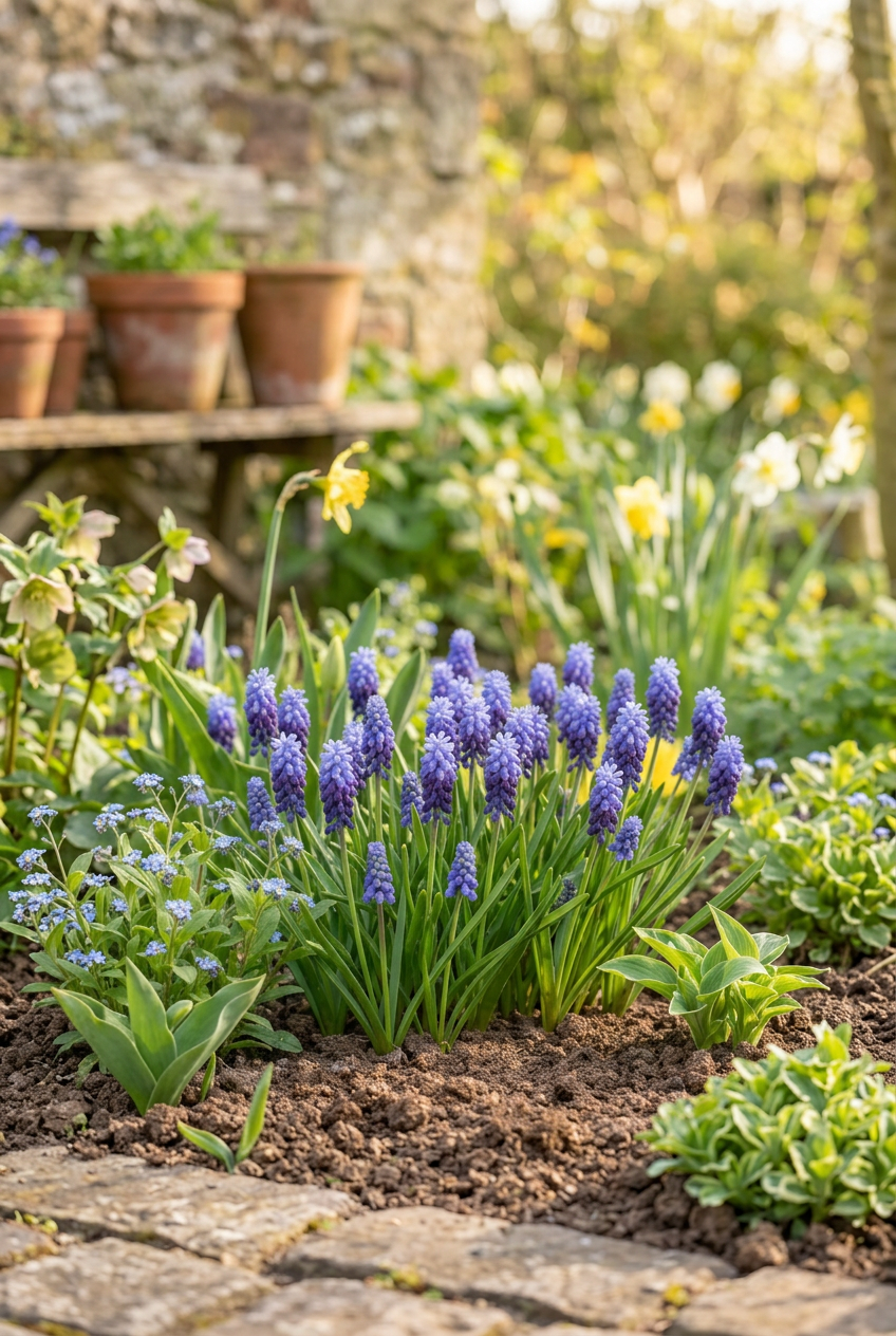 Muscari de hoja ancha (Muscari latifolium) — Bulbos calibre 5/6 - Verdeia - 5