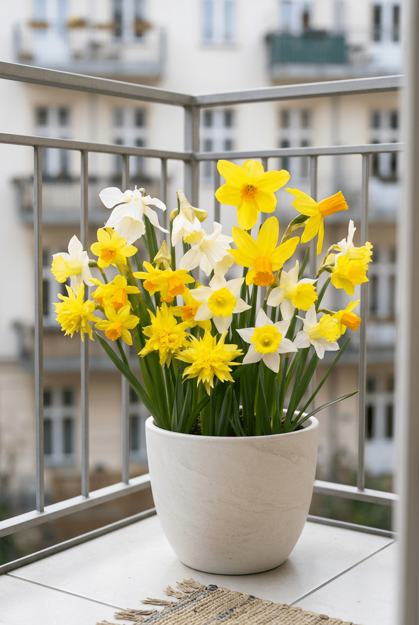 Narcissus (Narcisses botaniques jaunes et blancs en mélange) — Bulbes calibre 10/12 - Verdeia - 3