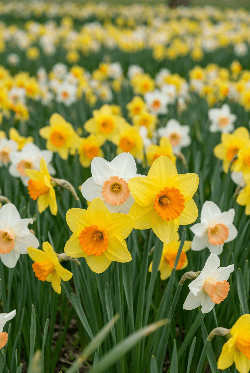Narcissus (Narcisses et jonquilles en mélange) — Bulbes calibre 10/12 - Verdeia - 1