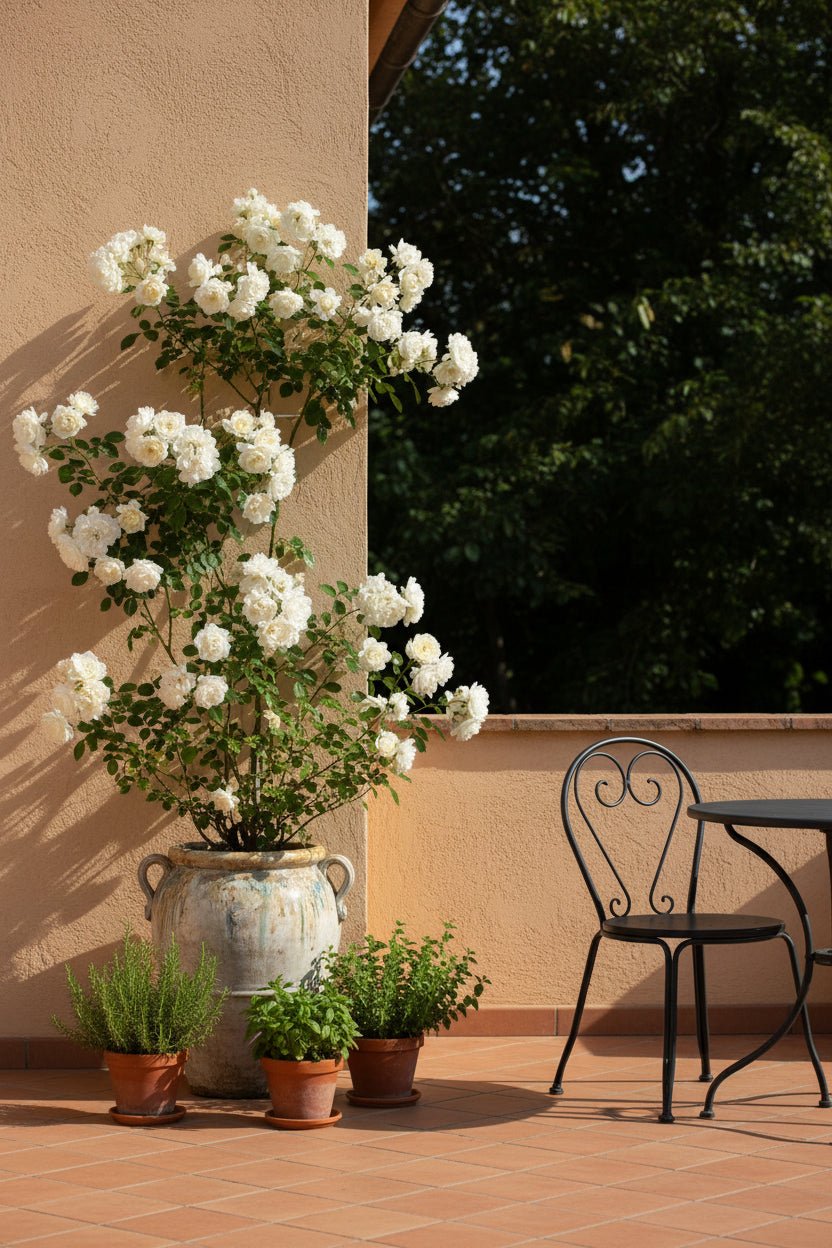 Pack 3 Rosiers Rosa Crazy in Love (Rosier miniature) - H65 cm | Pot Ø15 cm - Verdeia - 5