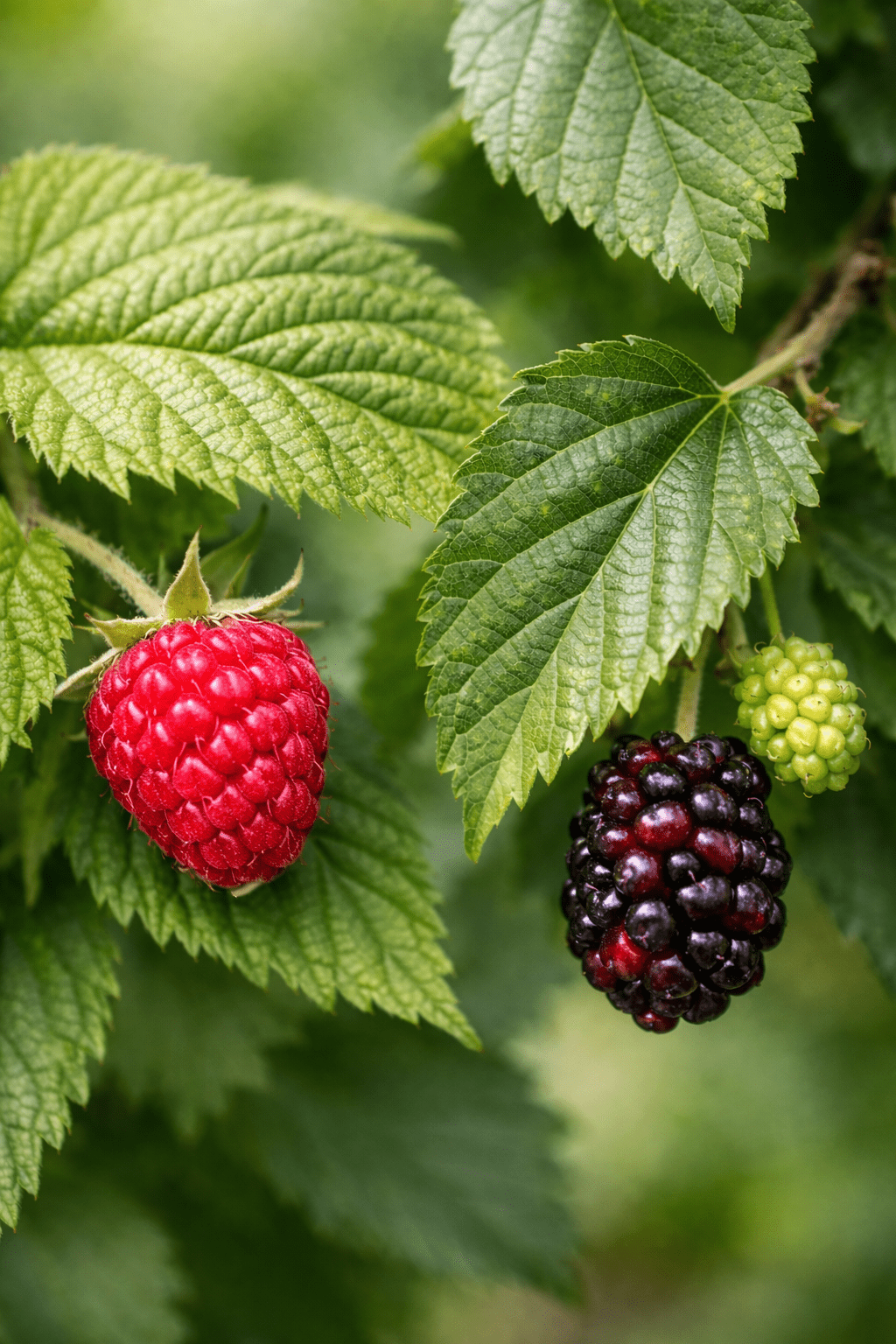 Zestaw ekologicznej morwy i maliny — Rubus — Ø13 cm — H45 cm - Verdeia - 1
