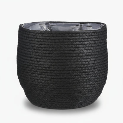 Panier Jorck Cache - Pot Noir Ø26 cm - Verdeia